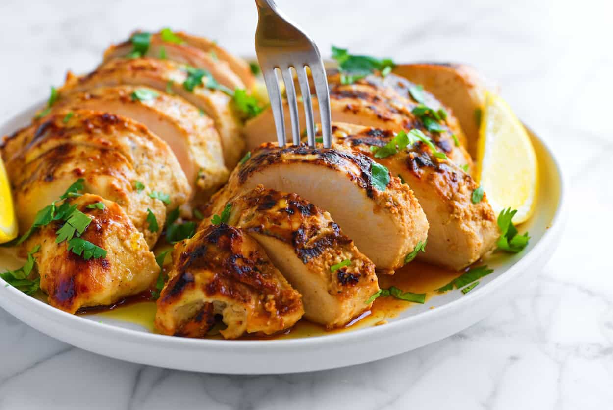 Jogurto marinate marinuota vištiena