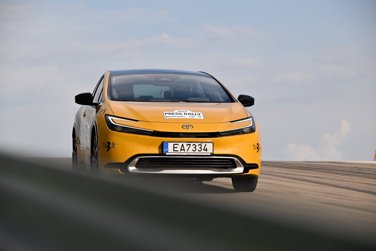 Press Rally varžybos Kuršėnų autodrome (Vytauto Pilkausko nuotr.)