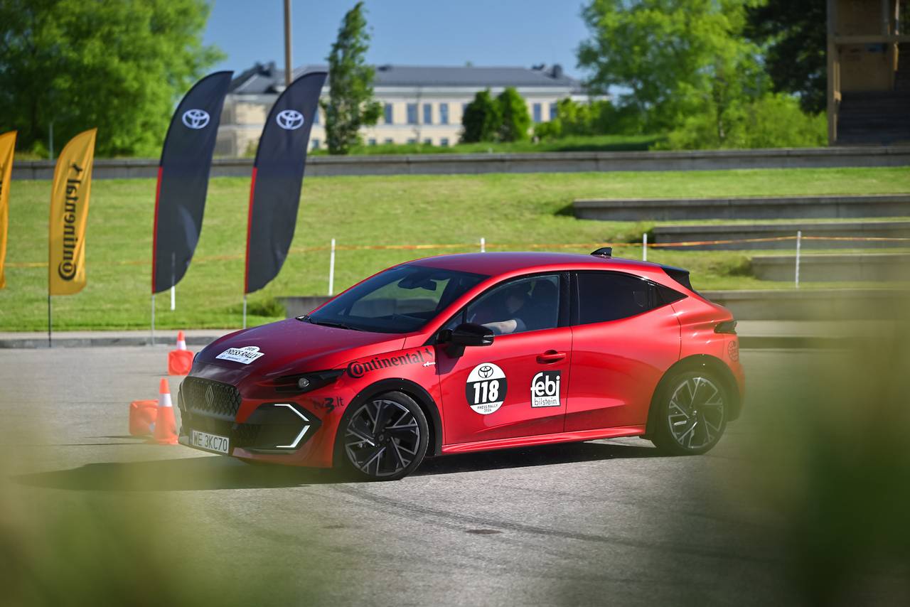 Akimirka iš „Press Rally 2026“ (nuotr. organizatorių)