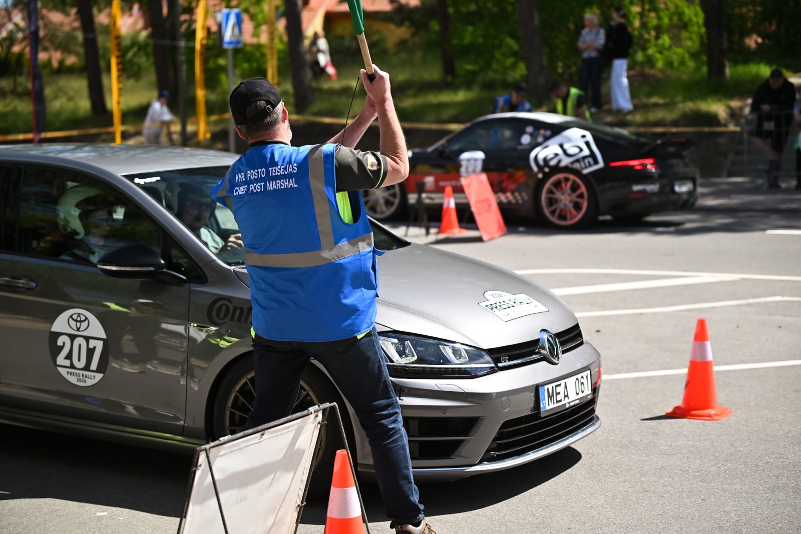 Akimirka iš „Press Rally 2026“ (nuotr. organizatorių)