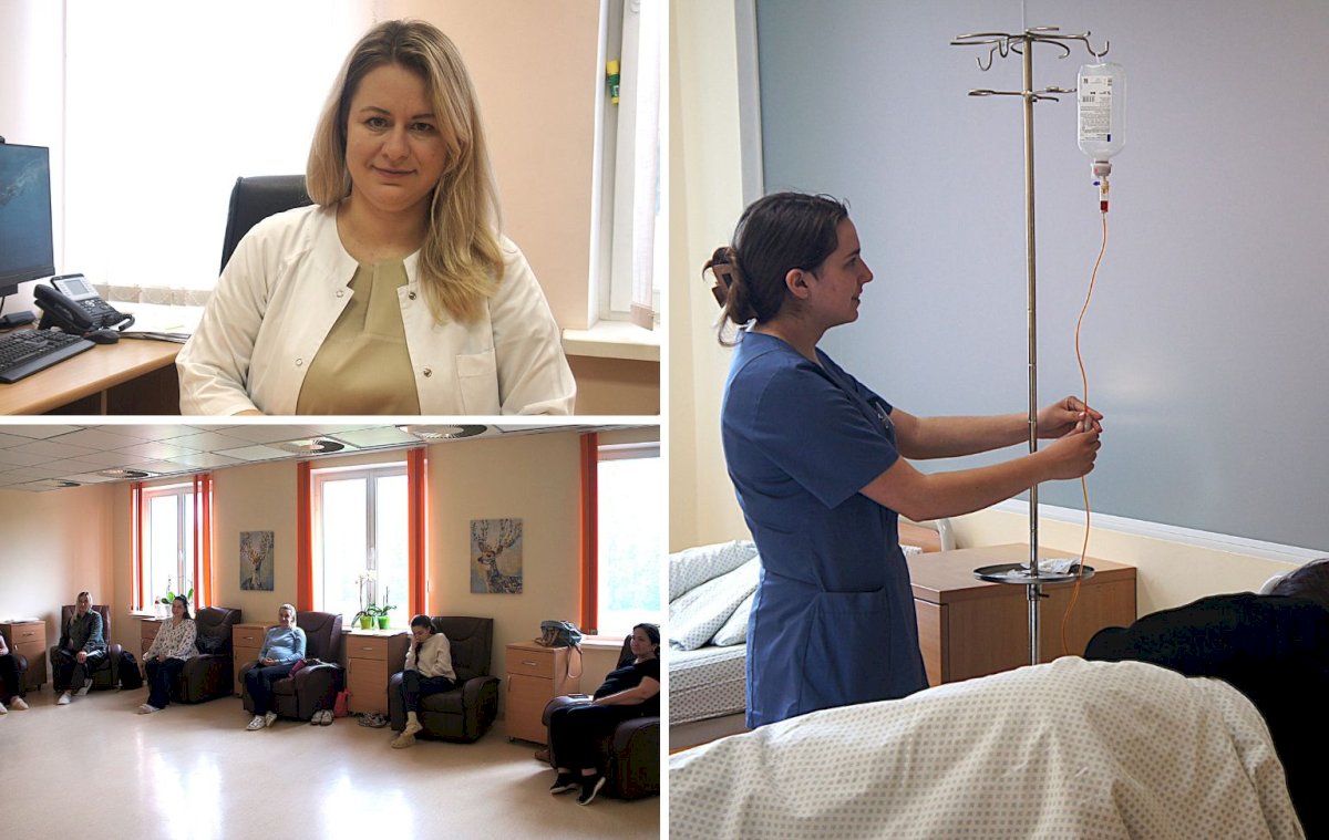 Besilaukiančios moterys – nuolatinės Nėščiųjų dienos stacionaro lankytojos