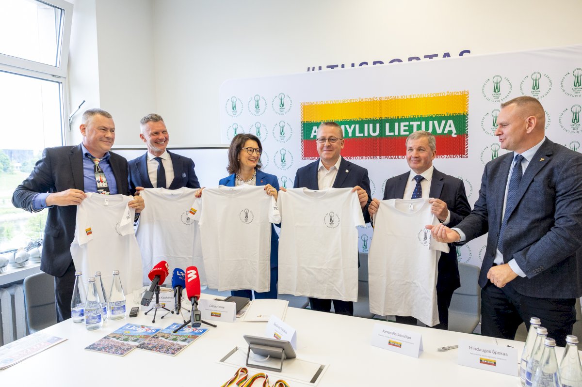 Liko mėnuo iki XII pasaulio lietuvių sporto žaidynių – pristatyta pasirengimo eiga, programa, medaliai