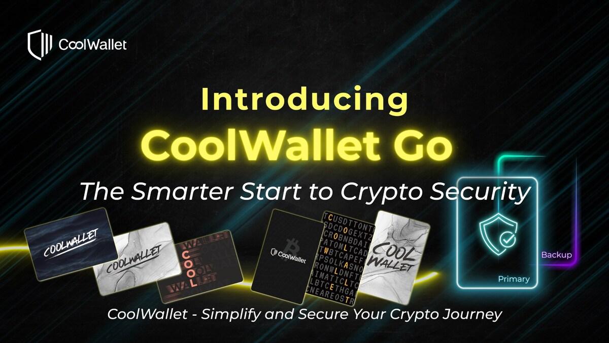 Pristatome „CoolWallet Go“: protingesnis pradeda kriptovaliutų saugumą