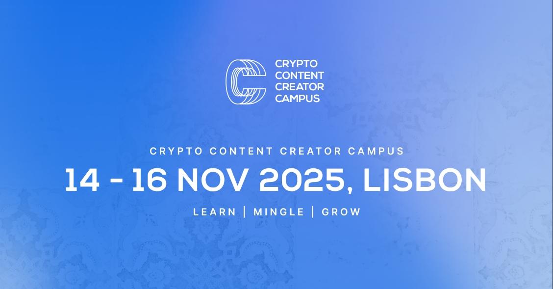 Nuo Dubajaus iki Balio: „Crypto Content Creator“ miestelio miestelis į Lisaboną 2025 m. Lapkričio mėn.