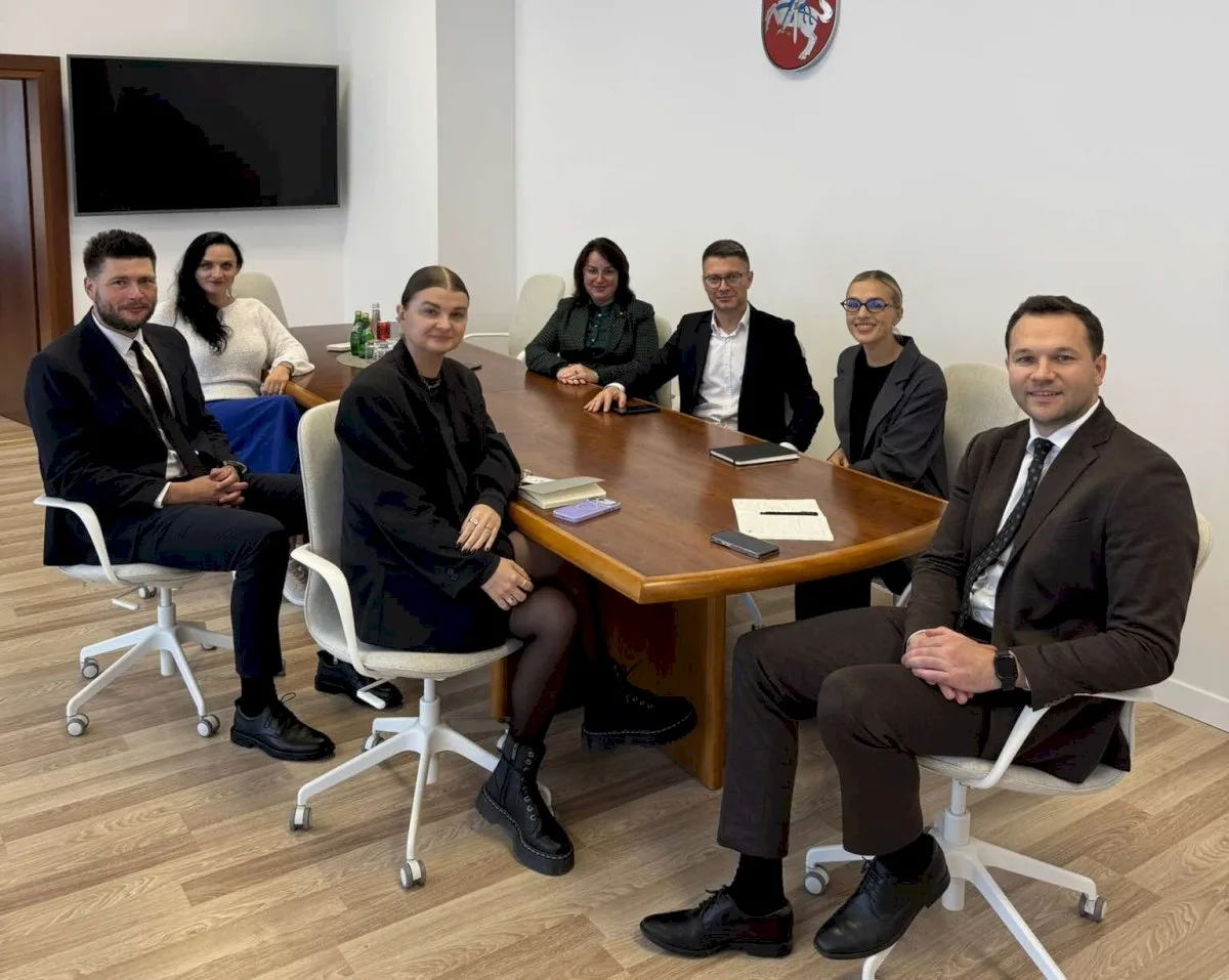 EIMIN ministras E. Grikšas pristato savo politinę komandą