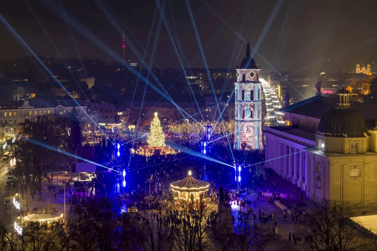 Vilniuje baigėsi Europos Kalėdų sostinės sezonas, nustebinęs tvarumu ir naujovėmis