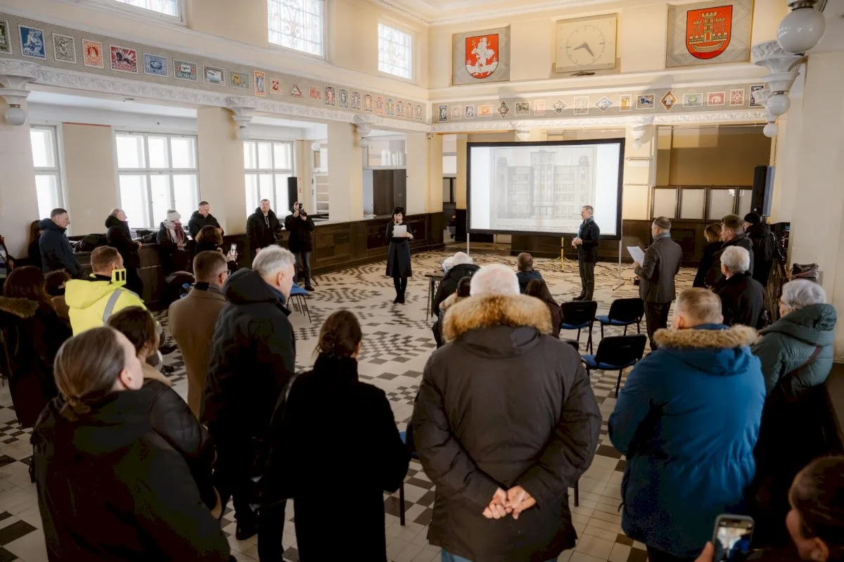 Pradėti Kauno centrinio pašto modernizavimo darbai