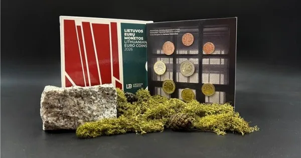 Lietuvos bankas pristato numizmatinį rinkinį, skirtą neginkluotai rezistencijai