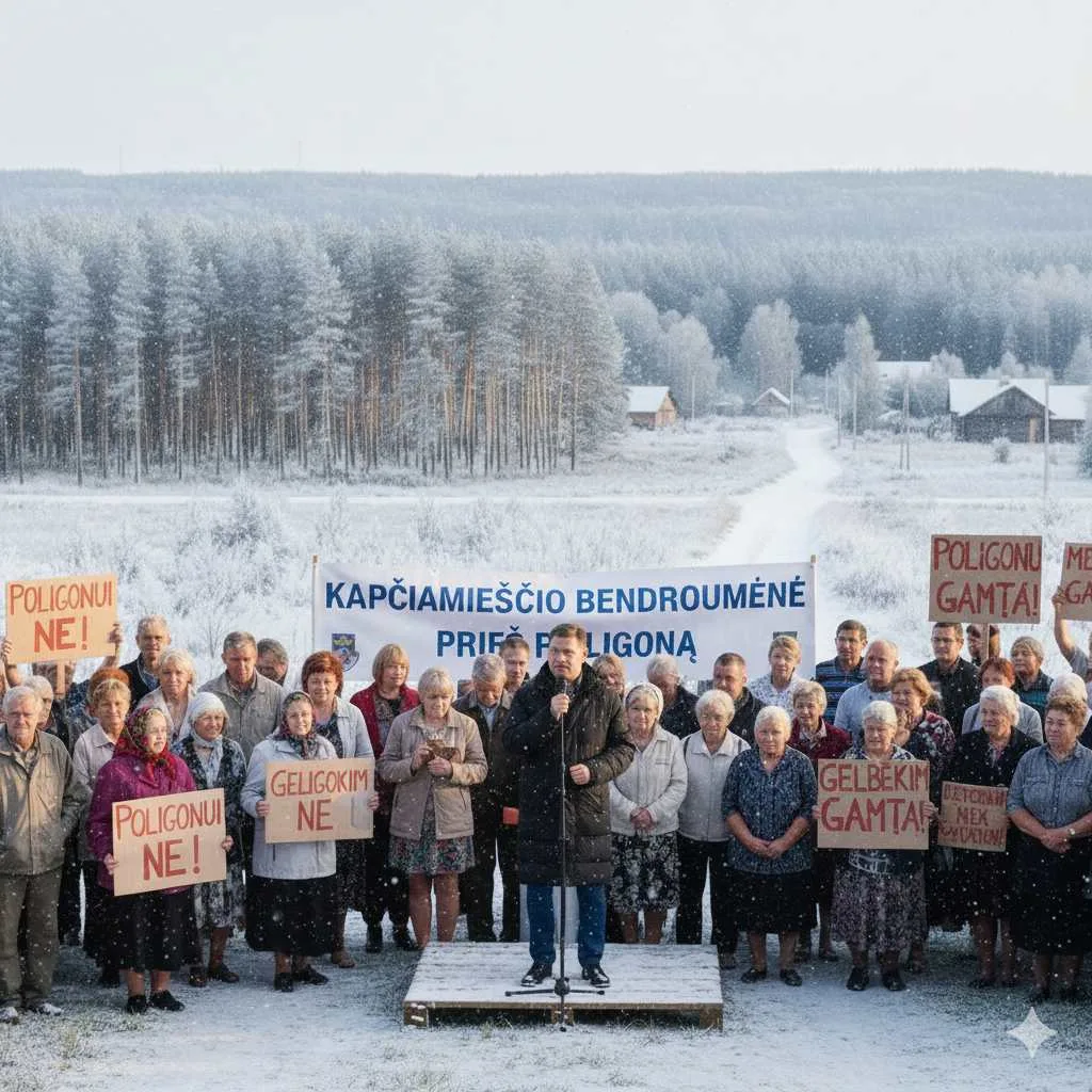 Kapčiamiesčio poligono drama
