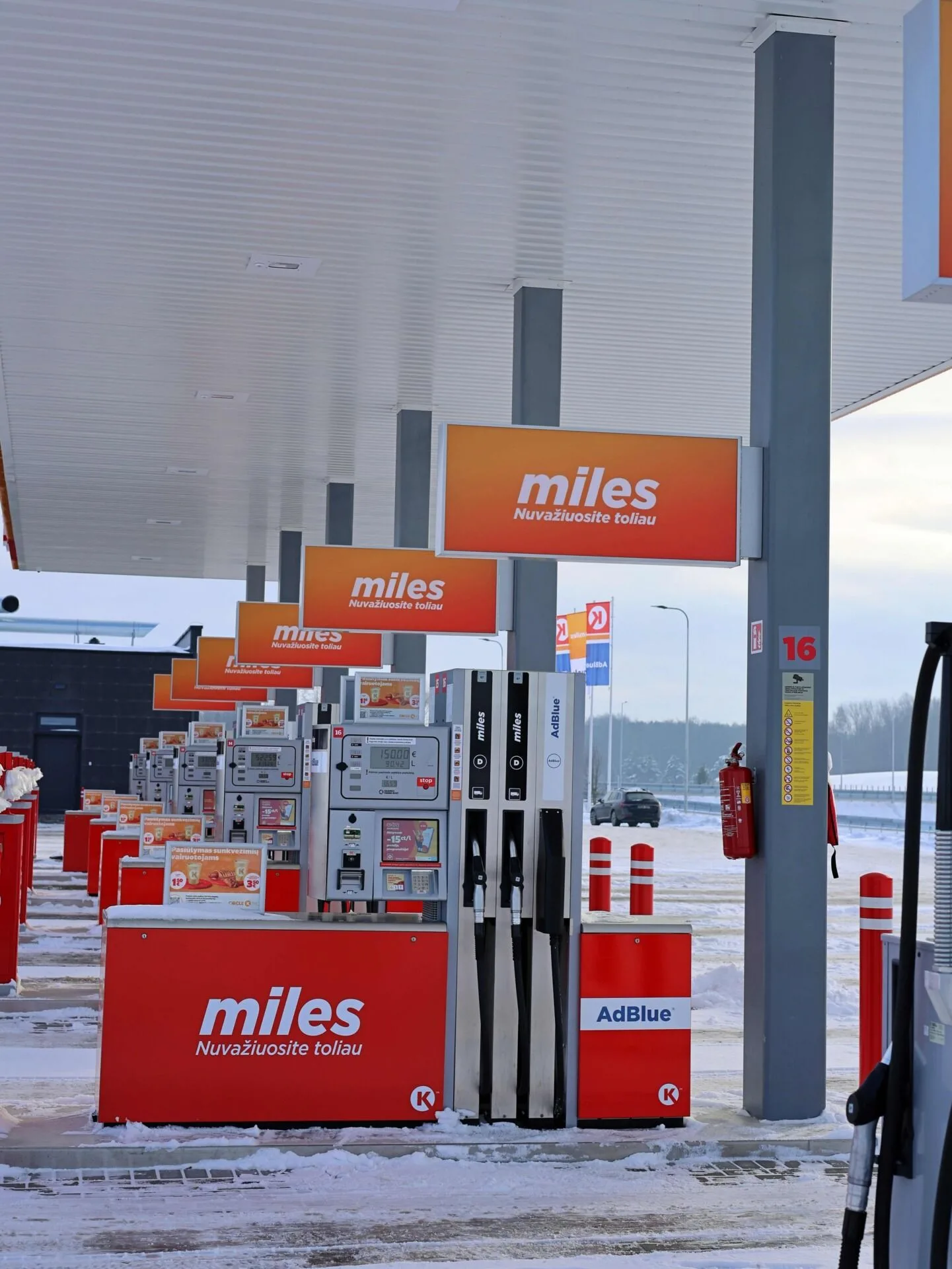 Kalvarijoje atidaryta nauja „Circle K“ degalinė šalia „Via Baltica“