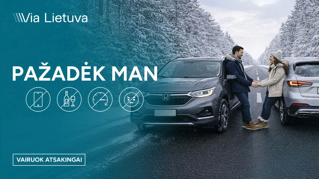 „Via Lietuva“ inicijuoja socialinės atsakomybės projektą „Pažadėk man“