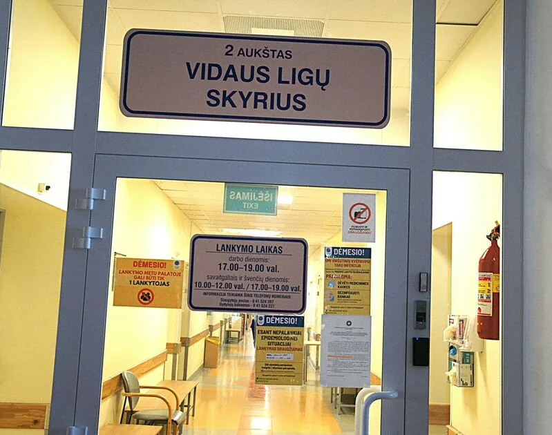 Šiaulių ligoninėje griežtinamos priemonės dėl plintančių ūminių respiracinių ligų
