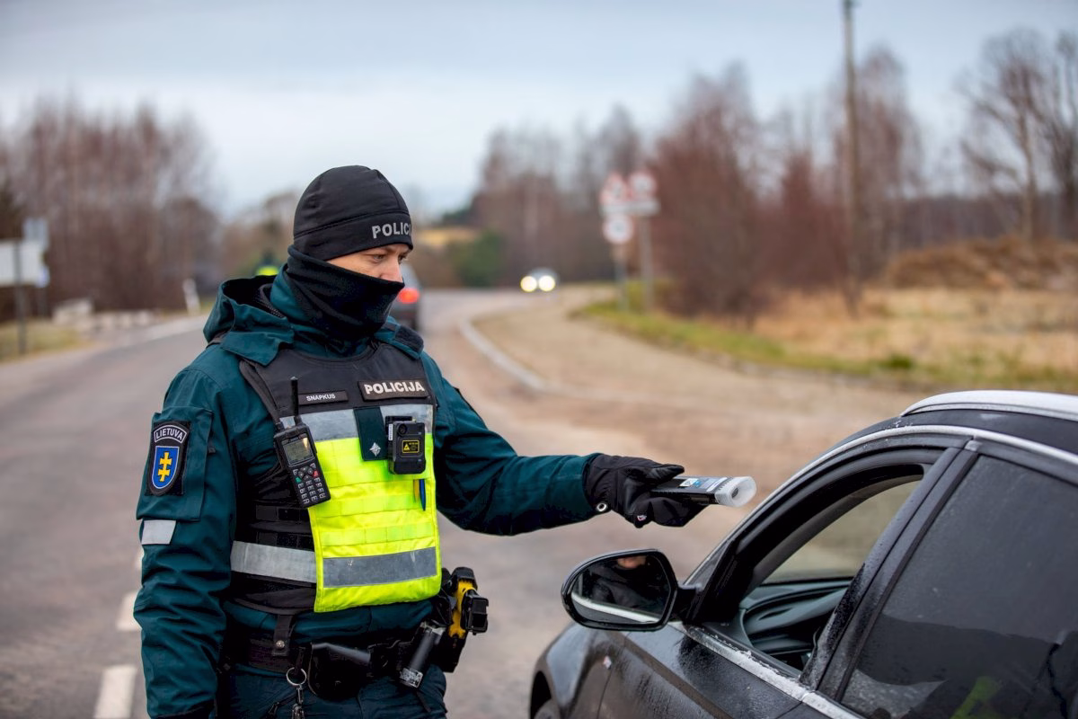 Klaipėdos apskrities policija informuoja apie eismo priežiūros rezultatus 2026 m. kovo 2–8 d.