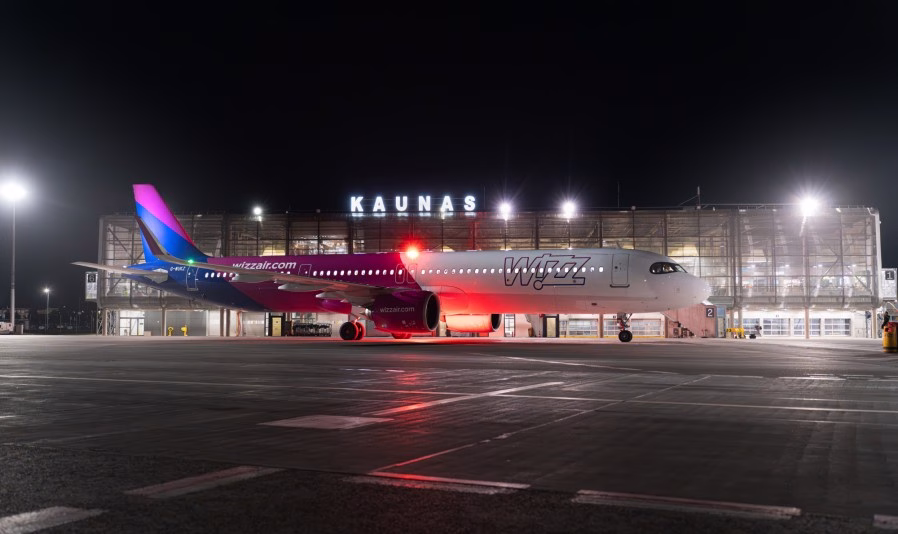 „Wizz Air“ mini 10 metų veiklos Kauno oro uoste sukaktį