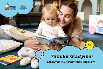 Kviečiame į „Pupulių skaitymus“ Nacionalinėje bibliotekoje
