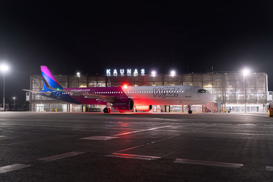 „Wizz Air“ mini 10 metų veiklos Kauno oro uoste sukaktį