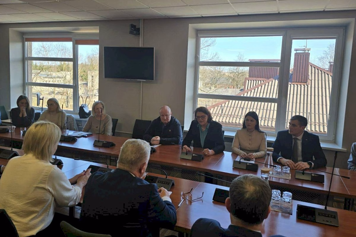 Sveikatos apsaugos ministrė Marija Jakubauskienė lankosi Anykščiuose