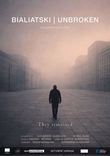 Dokumentinio filmo apie Alesį Bialiackį premjera kino teatre „Skalvija“