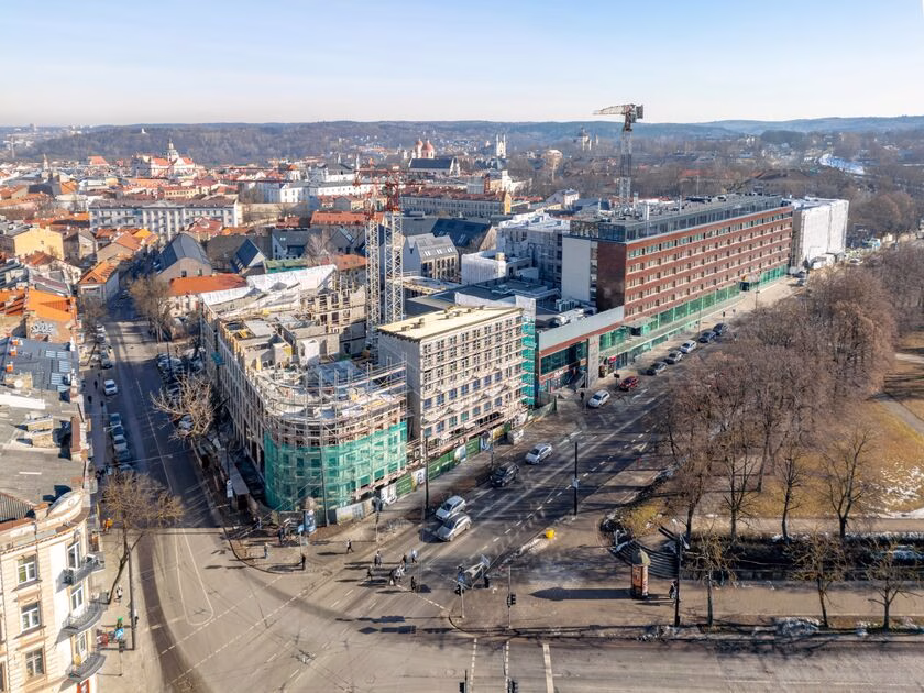 Vilniaus NT rinka išlieka stabili 2026 m. pirmąjį ketvirtį