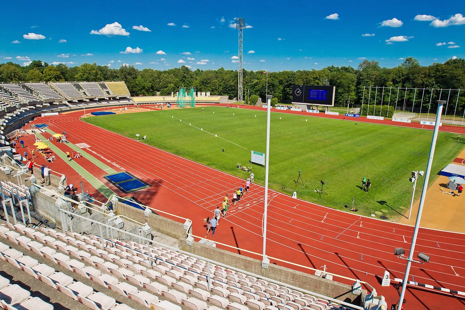 Darius Girenas Stadium by Augustas Didzgalvis