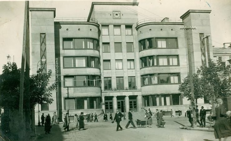 Kaunas Central Post Office in 1930
